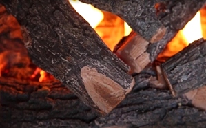 30 INCH VENTED GRAND CANYON WEATHERED OAK LOG SET 