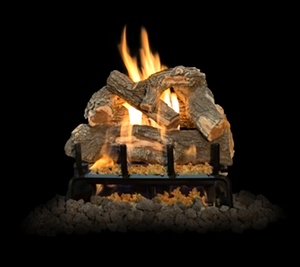 Weathered Oak 3 Burner 18 Inch       