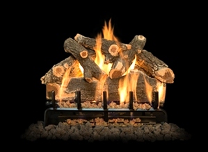 Weathered Oak 3 Burner 24 Inch      