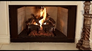 Weathered Oak Charred 2 burner 18 inch Logs