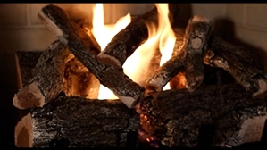 Weathered Oak Charred 2 burner 18 inch Logs