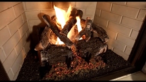 Weathered Oak Charred 2 burner 24 inch Logs