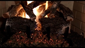 Weathered Oak Charred 2 burner 42 inch Logs