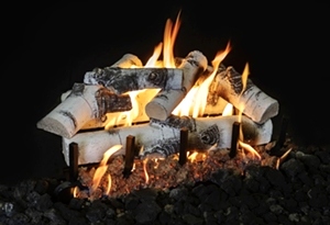 Quaking Aspen 18 Inch Log Set