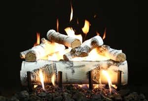 Quaking Aspen 18 Inch Log Set