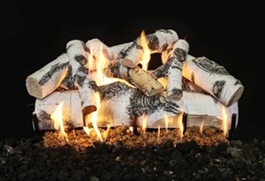 Quaking Aspen 30 Inch Log Set