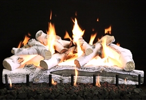 Quaking Aspen 36 Inch Log Set