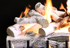 Quaking Aspen 36 Inch Log Set