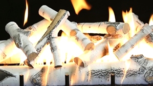 Quaking Aspen 48 Inch Log Set