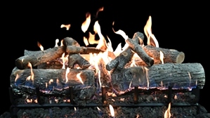 GlowFire Weathered Oak Charred 36 inch  