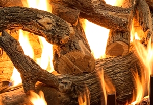 48 INCH VENTED GRAND CANYON WEATHERED OAK LOG SET