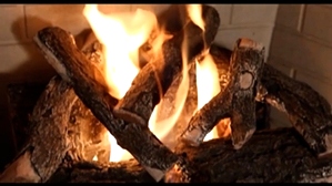 WEATHERED OAK CHARRED 2 BURNER 18 INCH LOGS