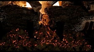 WEATHERED OAK CHARRED 2 BURNER 30 INCH LOGS