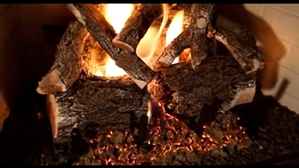 WEATHERED OAK CHARRED 2 BURNER 36 INCH LOGS