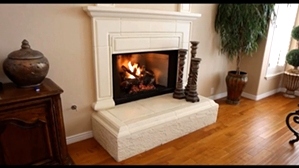 WEATHERED OAK CHARRED 2 BURNER 42 INCH LOGS