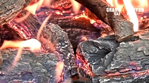 Glowfire Weathered Oak Charred 18 inch Log Set