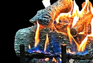 GLOWFIRE WEATHERED OAK CHARRED 24 INCH Log Set