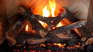 42 NATURAL GAS VENTED GRAND CANYON WEATHERED OAK 3 BURNER WITH MILLIVOLT AND REMOTE SYSTEM