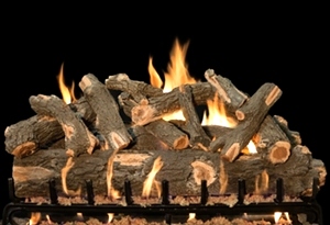 42 NATURAL GAS VENTED GRAND CANYON WEATHERED OAK 3 BURNER WITH MILLIVOLT AND REMOTE SYSTEM