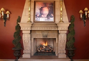 42 NATURAL GAS VENTED GRAND CANYON WEATHERED OAK 3 BURNER WITH MATCH LIGHT IGNITION 