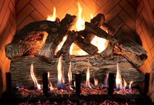 42 Propane VENTED GRAND CANYON WEATHERED OAK 3 BURNER WITH MODULATING MILLIVOLT AND REMOTE SYSTEM