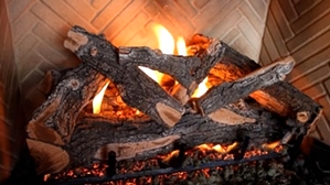 36 INCH VENTED GRAND CANYON WEATHERED OAK LOG SET 