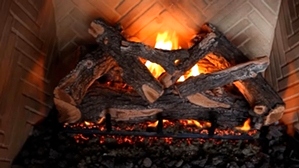 21 INCH VENTED GRAND CANYON WEATHERED OAK LOG SET 