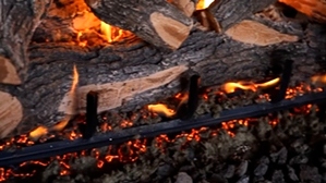 21 INCH VENTED GRAND CANYON WEATHERED OAK LOG SET 