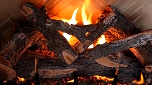 60 INCH VENTED GRAND CANYON WEATHERED OAK LOG SET 