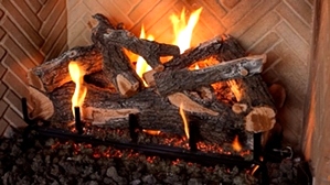 60 INCH VENTED GRAND CANYON WEATHERED OAK LOG SET 