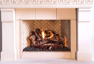 30 INCH VENTED GRAND CANYON WEATHERED OAK LOG SET