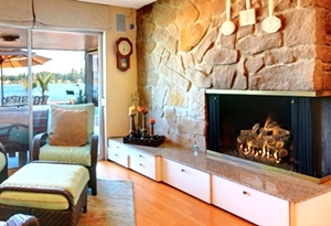 30 INCH VENTED GRAND CANYON WEATHERED OAK LOG SET