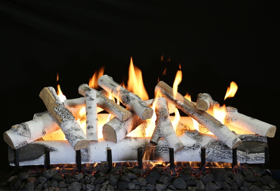 Quaking Aspen 42 Inch Log Set